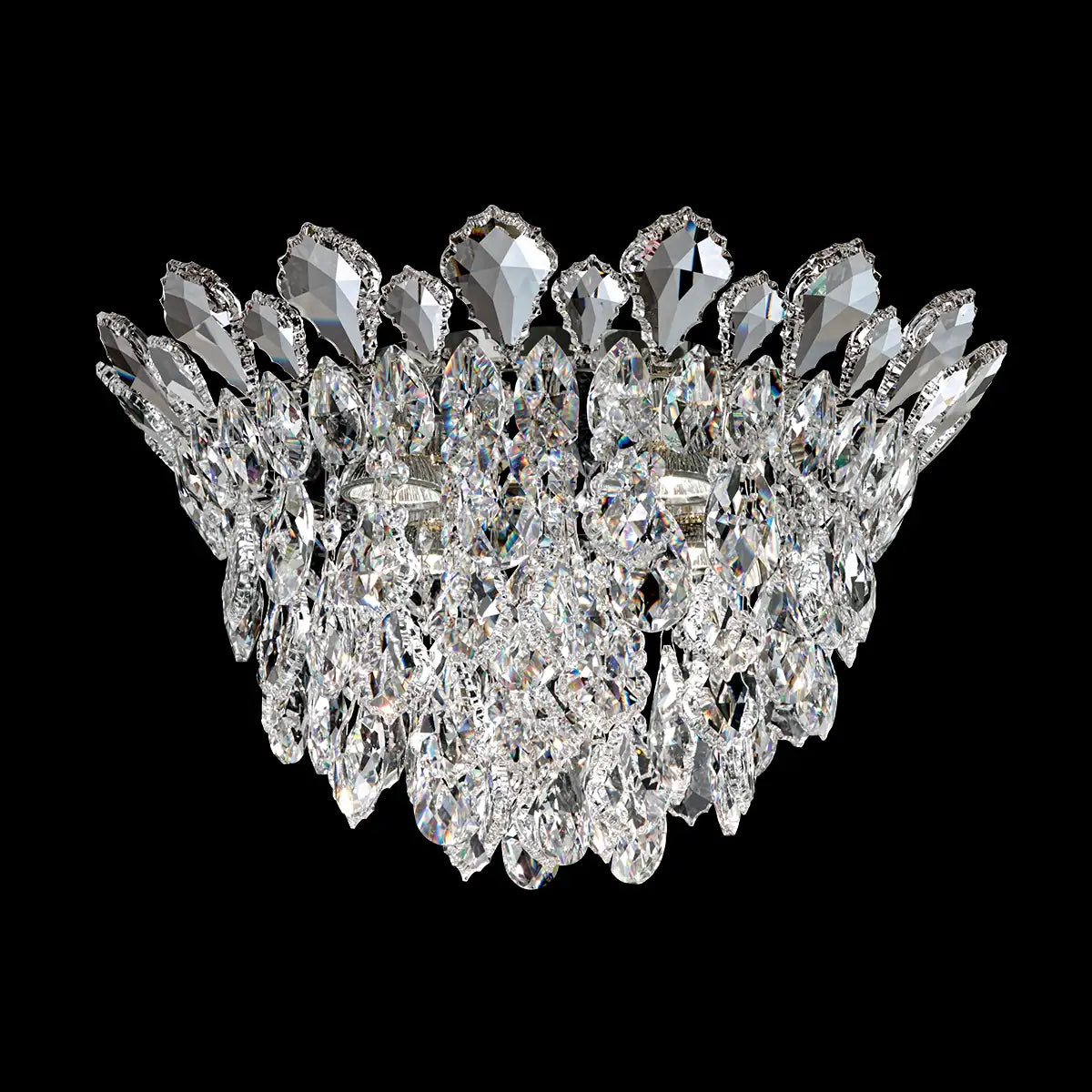 Schonbek, Trilliane Strands Semi-Flush Mount, SEMI FLUSH MOUNT LIGHT