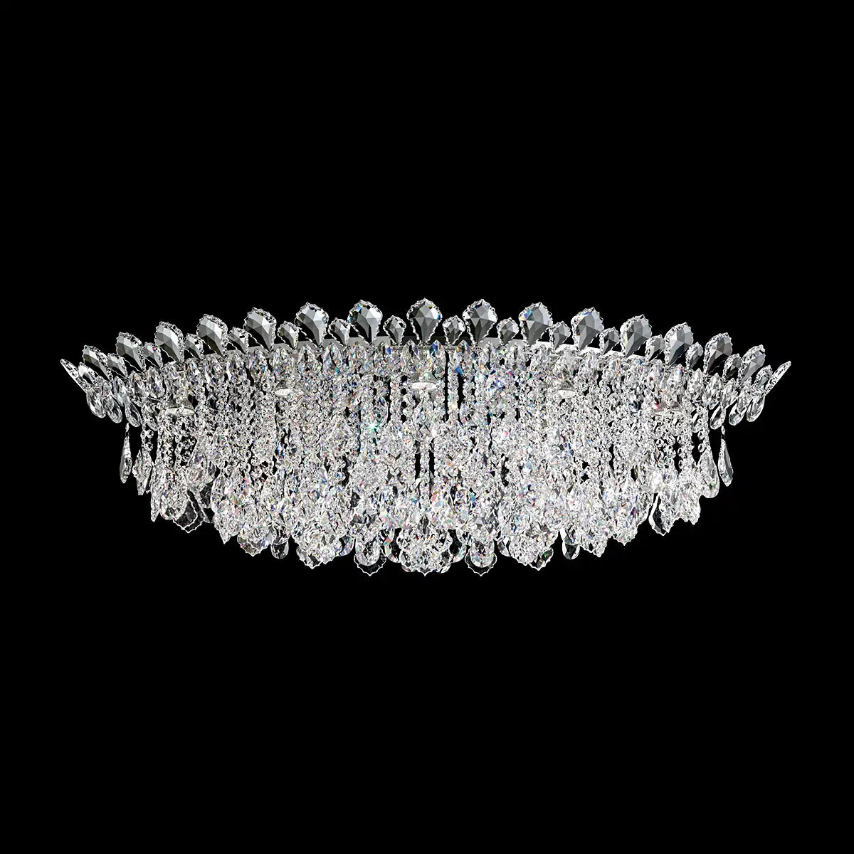 Schonbek, Trilliane Strands Semi-Flush Mount, SEMI FLUSH MOUNT LIGHT