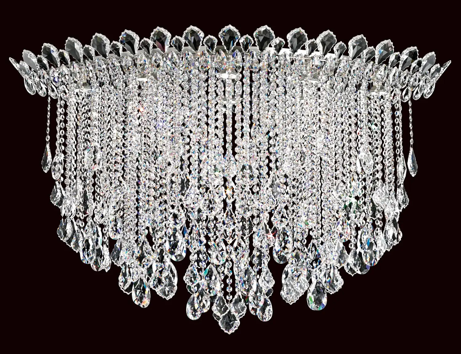 Schonbek, Trilliane Strands Semi-Flush Mount, SEMI FLUSH MOUNT LIGHT