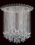 Schonbek, Trilliane Strands Semi-Flush Mount, SEMI FLUSH MOUNT LIGHT