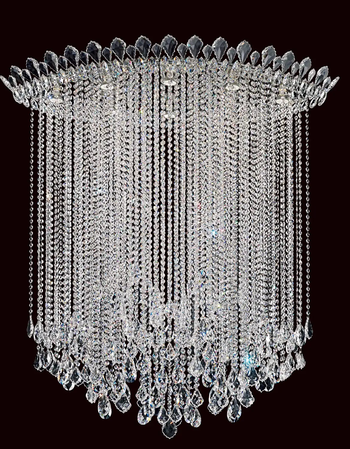 Schonbek, Trilliane Strands Semi-Flush Mount, SEMI FLUSH MOUNT LIGHT
