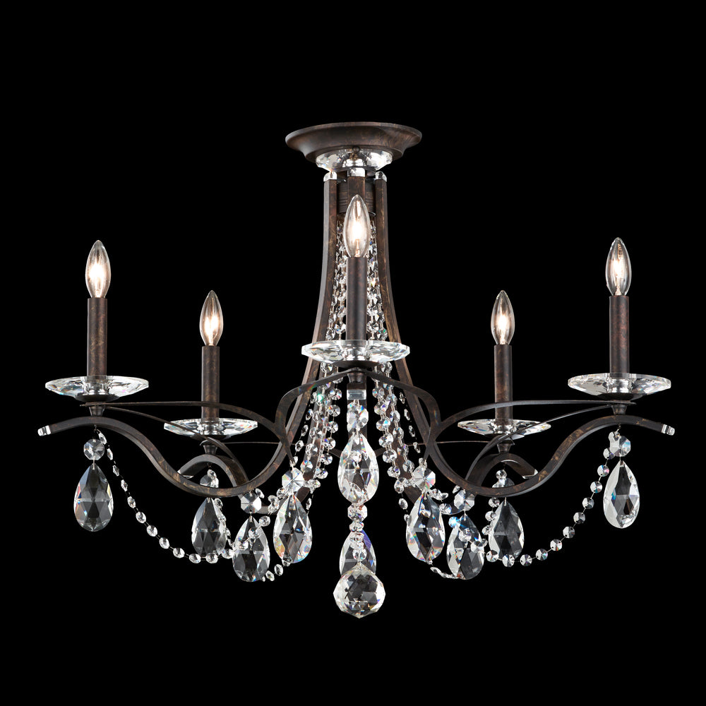 Schonbek, Vesca Semi-Flush Mount, SEMI FLUSH MOUNT LIGHT