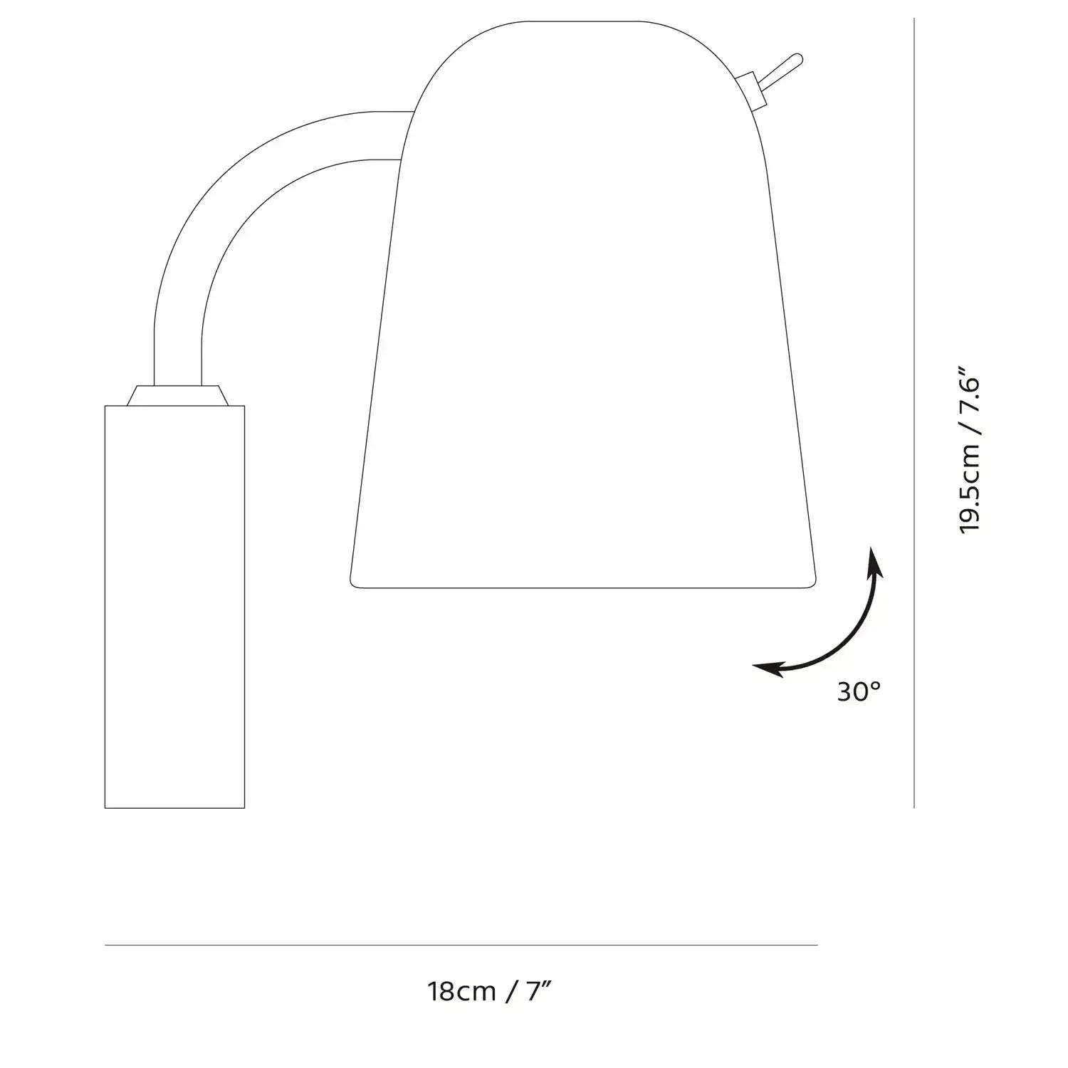 SEED DESIGN, DOBI WALL LAMP, WALL SCONCES