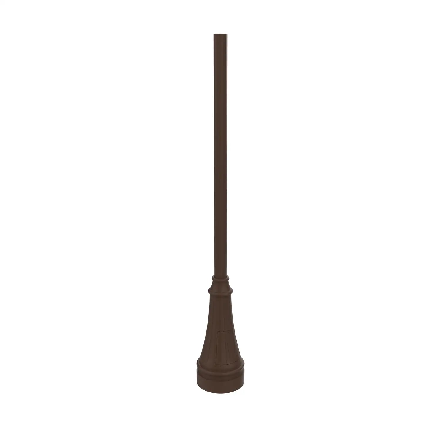 SNOC ALUMINUM POST - 12 SIDES OF 3'' WELDED BASE WITH ACCESS DOOR AND ANCHOR BOLTS 1027 - Post