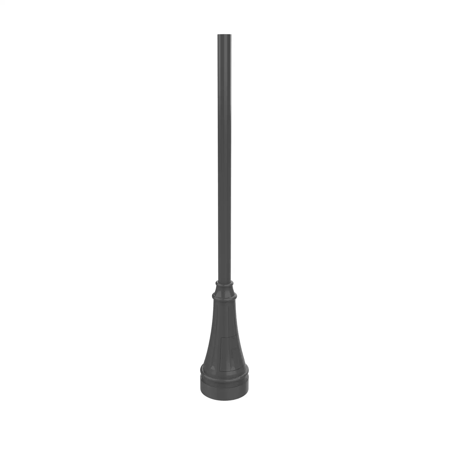 SNOC ALUMINUM POST - 12 SIDES OF 3'' WELDED BASE WITH ACCESS DOOR AND ANCHOR BOLTS 1027 - Post