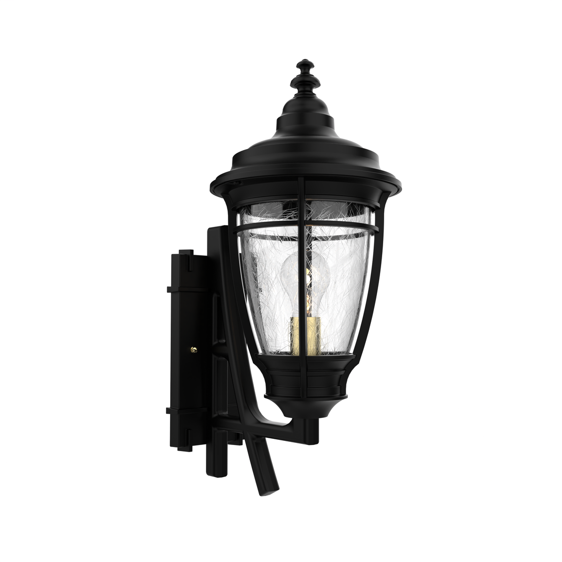 SNOC, PORTLAND - WALL MOUNT DECORATIVE ARM UP SMALL 10284, OUTDOOR WALL LIGHTS