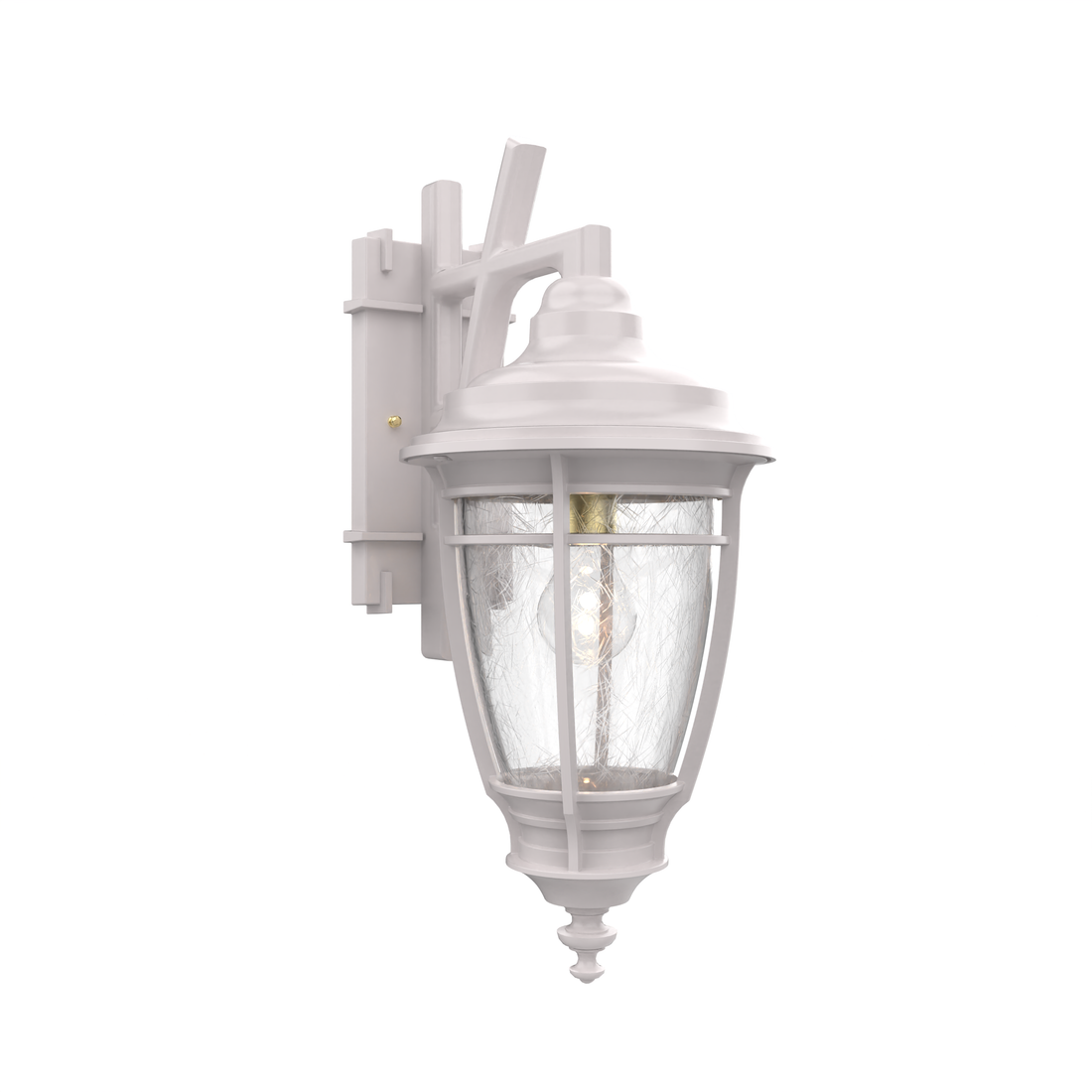 SNOC, PORTLAND - WALL MOUNT DECORATIVE ARM DOWN CLOSED BOTTOM SMALL SIZE 10285, OUTDOOR WALL LIGHTS
