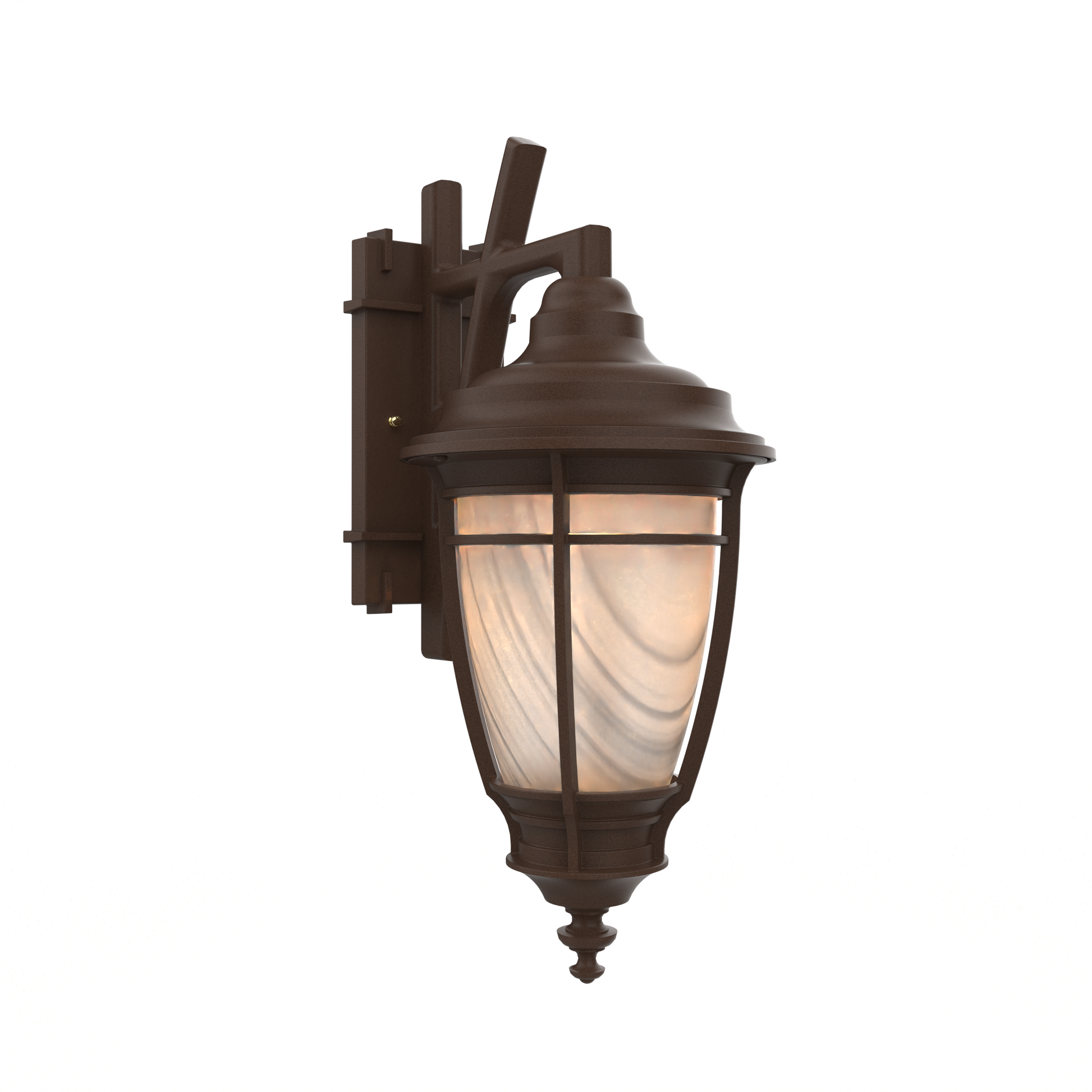 SNOC PORTLAND - WALL MOUNT DECORATIVE ARM DOWN CLOSED BOTTOM SMALL SIZE 10285 - Wall