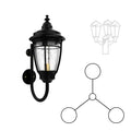 SNOC PORTLAND - THREE-HEAD MOUNT WITH CANE UP FOR SMALL POLE 10296 3A - Post