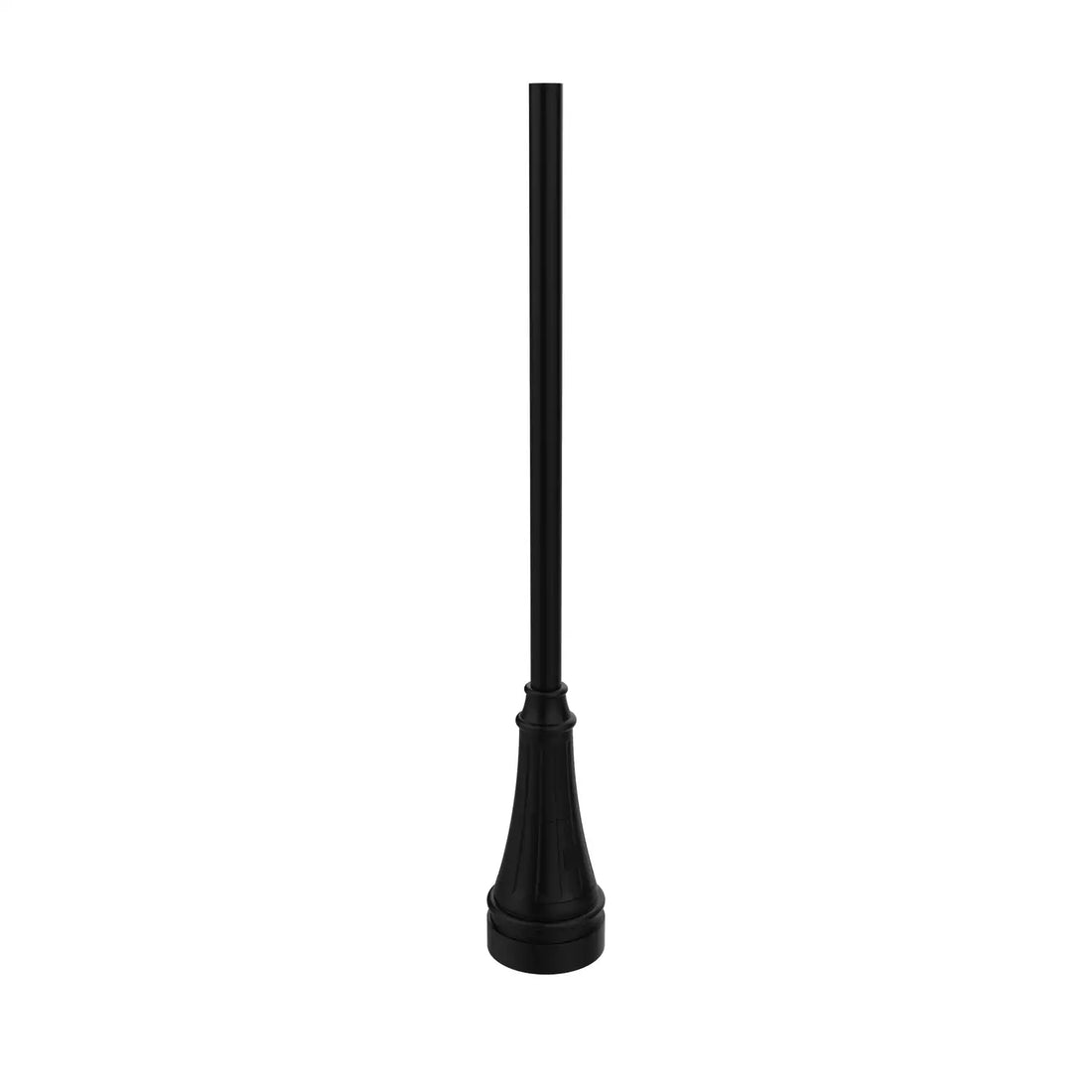 SNOC ALUMINUM POST - 3'' ROUND WELDED BASE WITH ACCESS DOOR AND ANCHOR BOLTS 1031 - Post