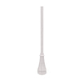 SNOC ALUMINUM POST - 3'' ROUND WELDED BASE WITH ACCESS DOOR AND ANCHOR BOLTS 1032 - Post