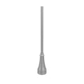 SNOC ALUMINUM POST - 3'' ROUND WELDED BASE WITH ACCESS DOOR AND ANCHOR BOLTS 1032 - Post