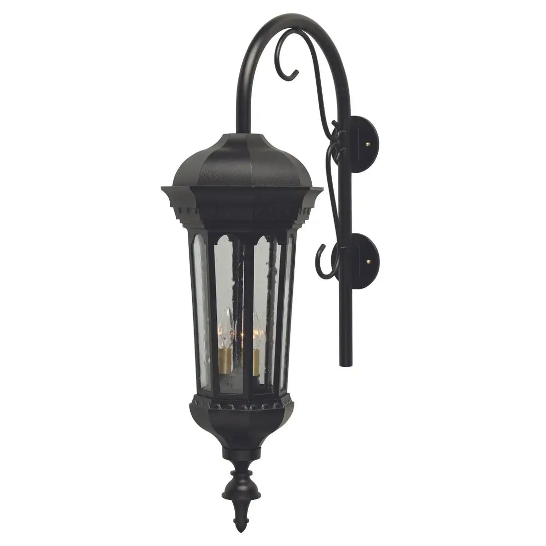 SNOC, MILAN - WALL MOUNT DOWN WITH CANE CLOSED BOTTOM SMALL 10398, OUTDOOR WALL LIGHTS