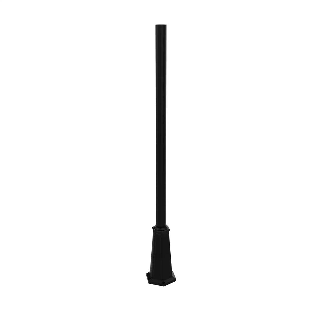 SNOC ALUMINUM POST - 12 SIDES OF 3'' FLARED BASE WITH ANCHOR BOLTS 1046 - Post