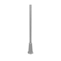 SNOC ALUMINUM POST - 12 SIDES OF 3'' FLARED BASE WITH ANCHOR BOLTS 1046 - Post