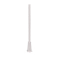 SNOC ALUMINUM POST - 3'' ROUND FLARED BASE WITH ANCHOR BOLTS 1056 - Post