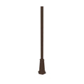 SNOC ALUMINUM POST - 3'' ROUND FLARED BASE WITH ANCHOR BOLTS 1056 - Post