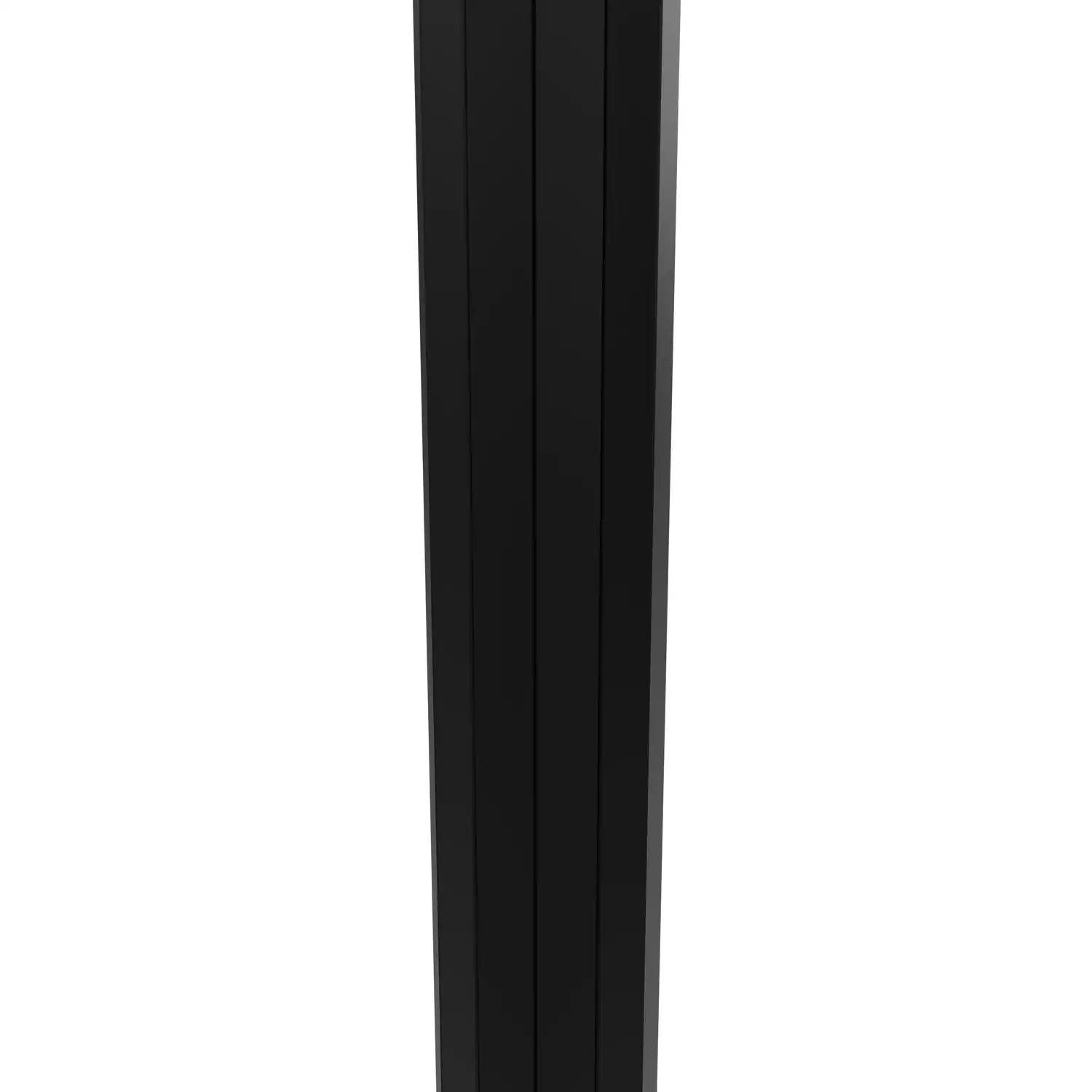SNOC ALUMINUM POST - 12 SIDES WITH WELDED FLANGE WITH ANCHOR STUDS 1061 - Post