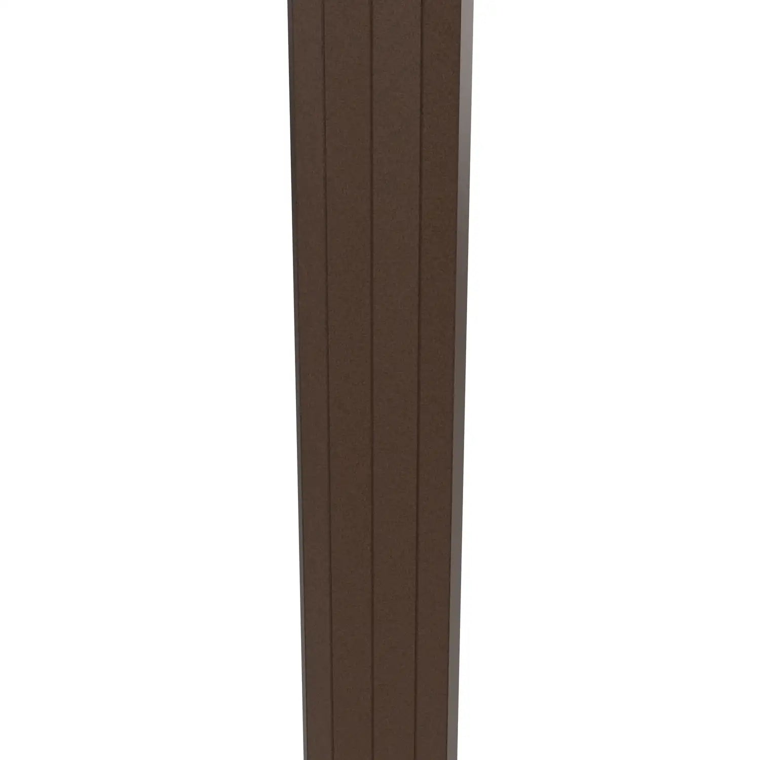 SNOC ALUMINUM POST - 12 SIDES WITH WELDED FLANGE WITH ANCHOR STUDS 1061 - Post