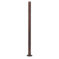 SNOC ALUMINUM POST - 12 SIDES WITH WELDED FLANGE WITH ANCHOR STUDS 1065 - Post