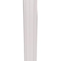 SNOC ALUMINUM POST - 12 SIDES WITH WELDED FLANGE WITH ANCHOR BOLTS 1067 - Post