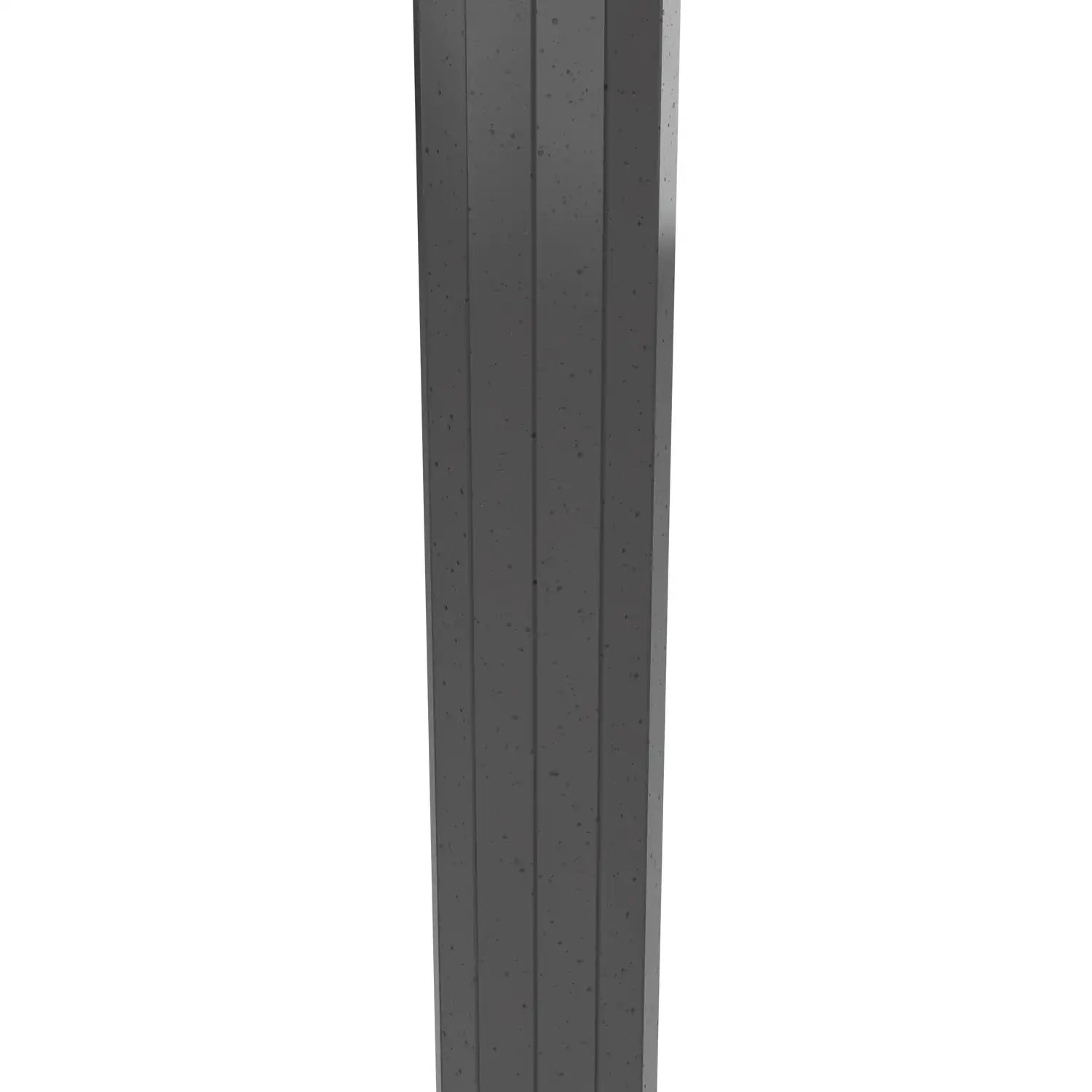 SNOC ALUMINUM POST - 12 SIDES WITH WELDED FLANGE WITH ANCHOR BOLTS 1067 - Post