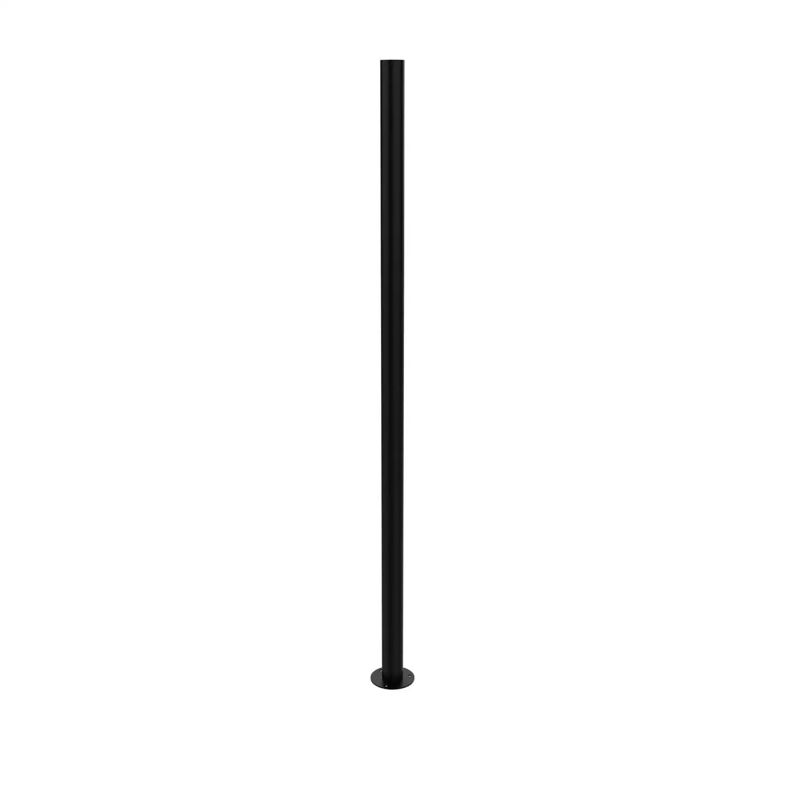 SNOC STEEL POST - ROUND WITH WELDED FLANGE WITH ANCHOR STUDS 1074 - Post