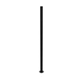 SNOC STEEL POST - ROUND WITH WELDED FLANGE WITH ANCHOR STUDS 1075 - Post