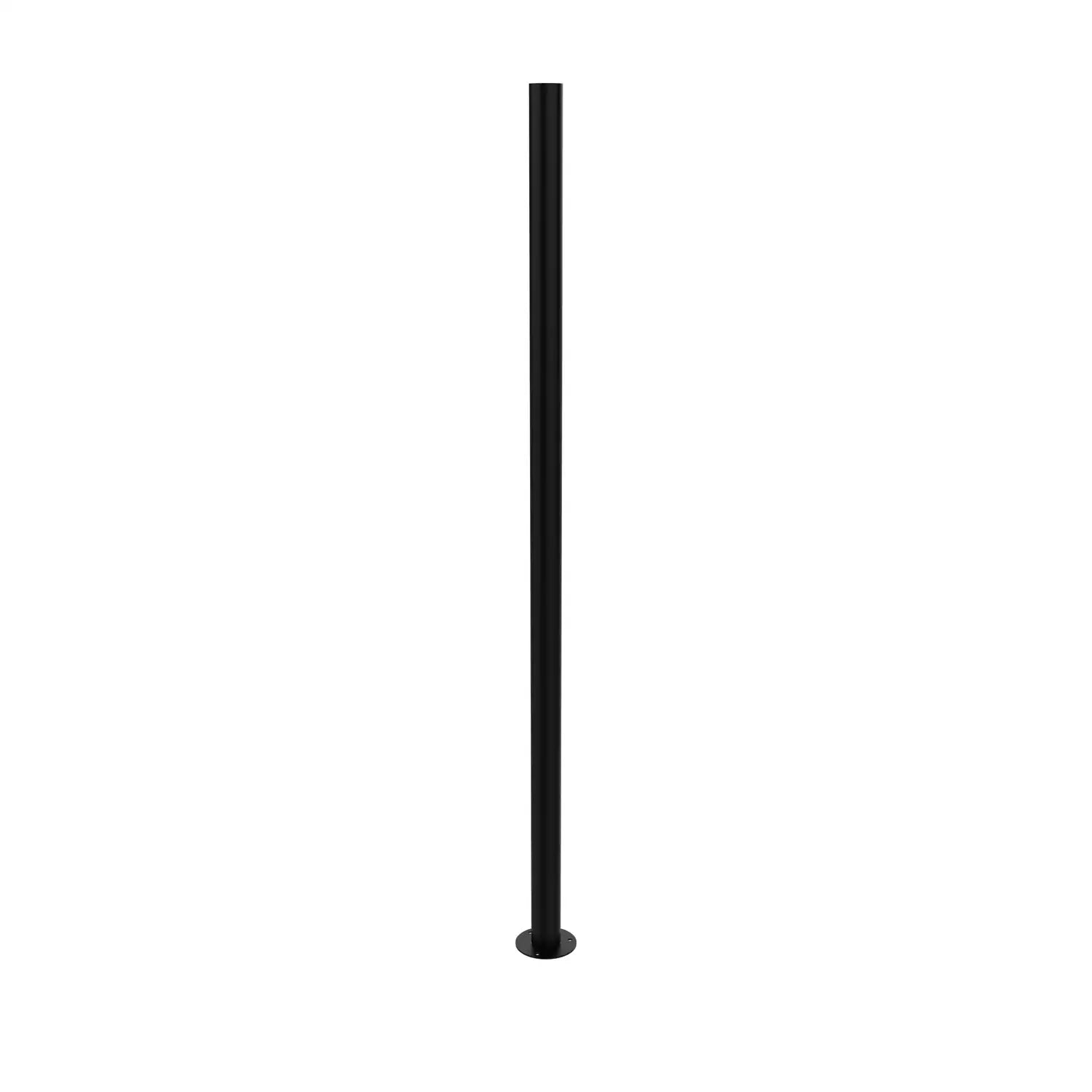 SNOC STEEL POST - ROUND WITH WELDED FLANGE WITH ANCHOR STUDS 1076 - Post