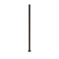 SNOC STEEL POST - ROUND WITH WELDED FLANGE WITH ANCHOR STUDS 1077 - Post