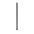 SNOC STEEL POST - ROUND WITH WELDED FLANGE WITH ANCHOR STUDS 1077 - Post