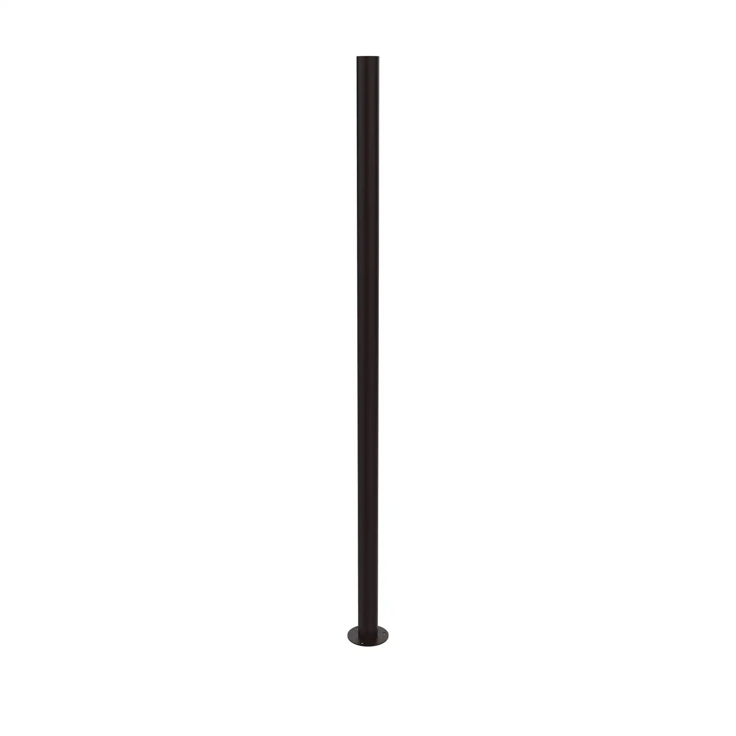 SNOC STEEL POST - ROUND WITH WELDED FLANGE WITH ANCHOR STUDS 1077 - Post