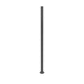 SNOC STEEL POST - ROUND WITH WELDED FLANGE WITH ANCHOR STUDS 1077 - Post