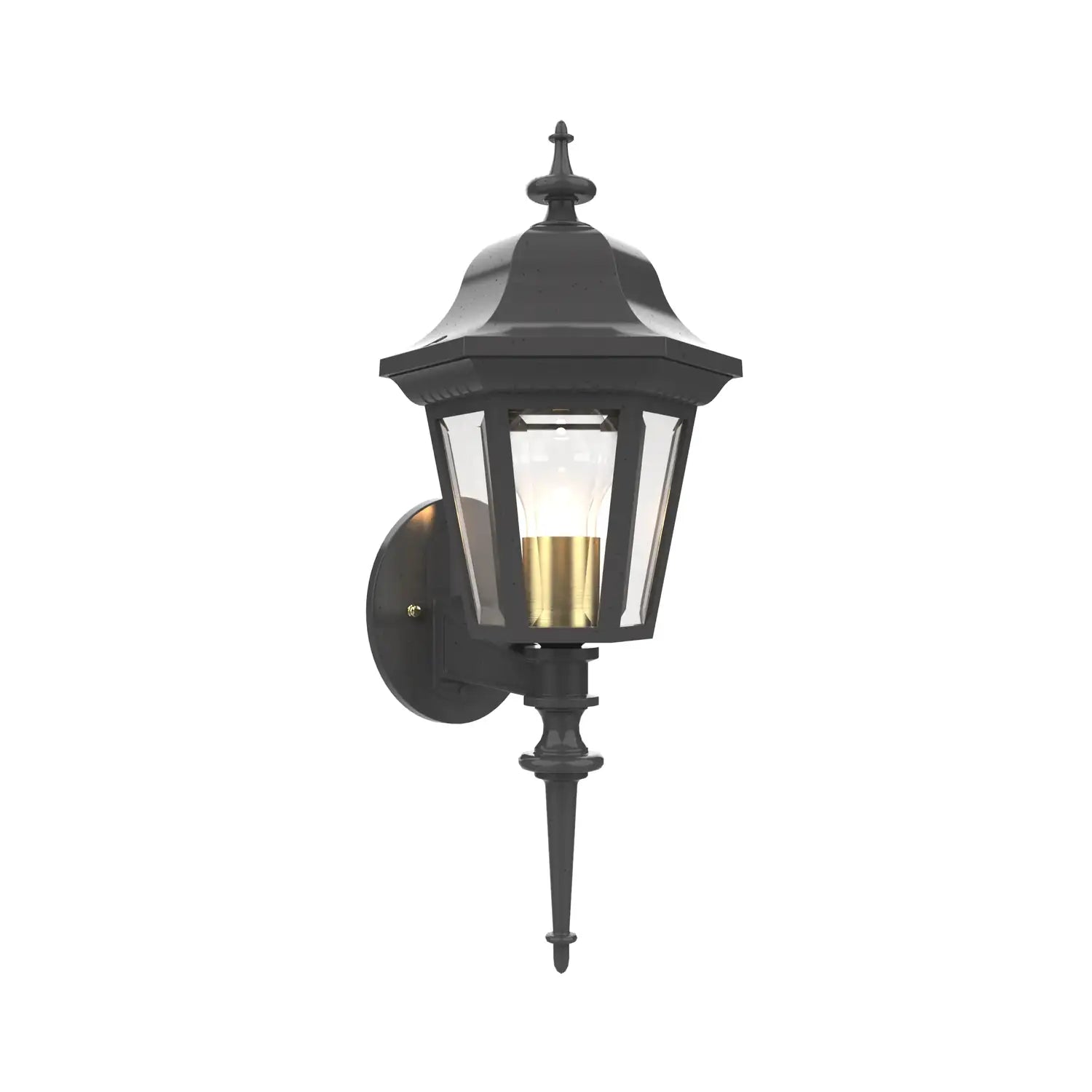 SNOC, MANOR - WALL MOUNT UP WITH STEM SMALL 11220, OUTDOOR WALL LIGHTS