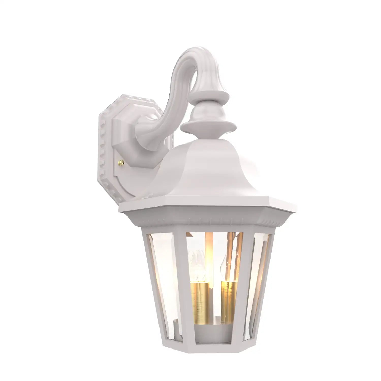 SNOC, MANOR - WALL MOUNT DOWNWARD OPEN BOTTOM SMALL 11282, OUTDOOR WALL LIGHTS