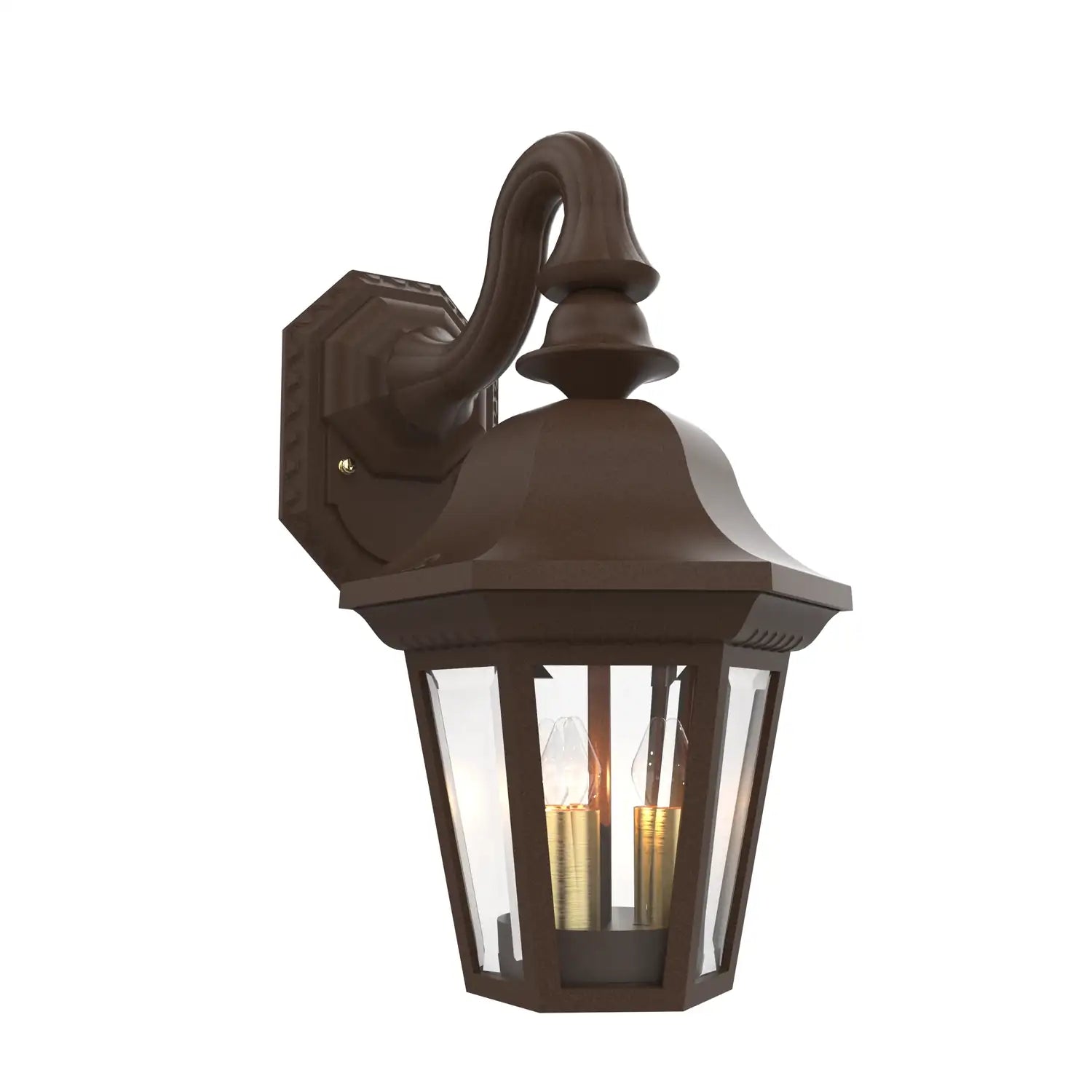 SNOC, MANOR - WALL MOUNT DOWNWARD OPEN BOTTOM SMALL 11282, OUTDOOR WALL LIGHTS
