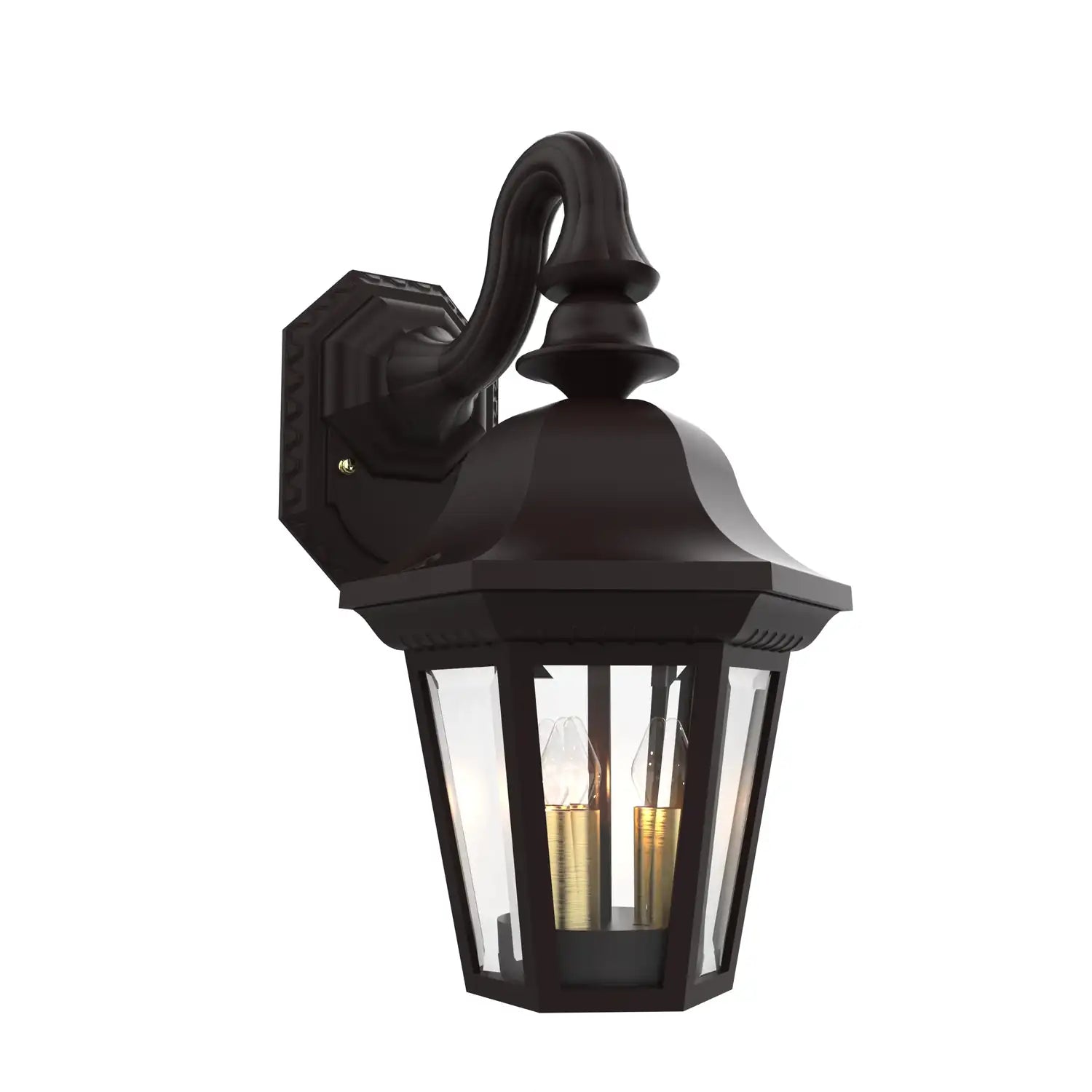 SNOC, MANOR - WALL MOUNT DOWNWARD OPEN BOTTOM SMALL 11282, OUTDOOR WALL LIGHTS