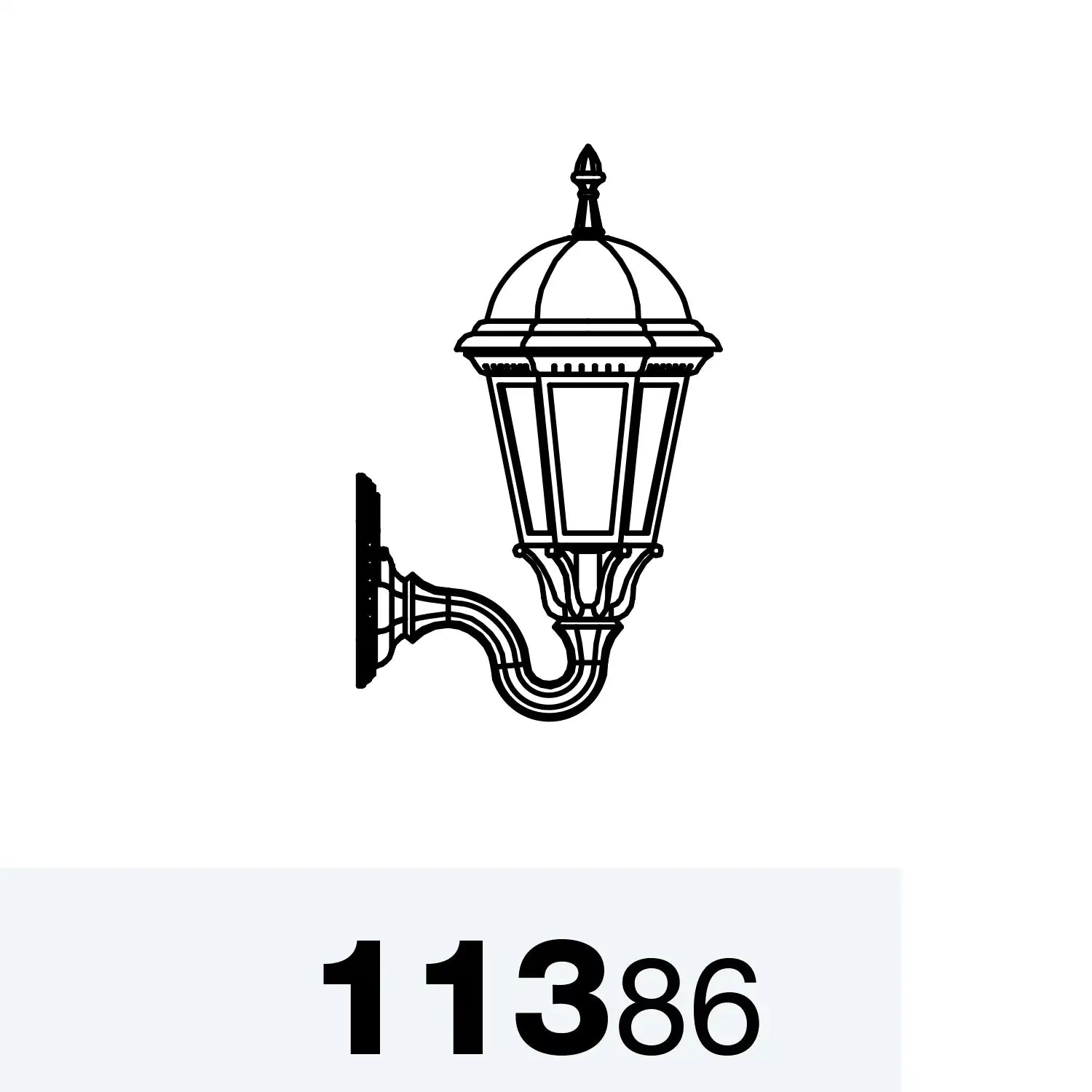 SNOC, STURBRIDGE - WALL MOUNT UP SMALL 11386, OUTDOOR WALL LIGHTS