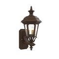 SNOC, JAMESTOWN - UPLIGHT WALL MOUNT WITH SMALL FINIAL 11412, OUTDOOR WALL LIGHTS