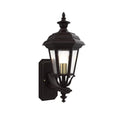 SNOC, JAMESTOWN - UPLIGHT WALL MOUNT WITH SMALL FINIAL 11412, OUTDOOR WALL LIGHTS