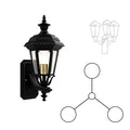 SNOC JAMESTOWN - THREE HEAD UP MOUNT WITH SMALL POST FINIAL 11412 3A - Post