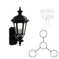 SNOC JAMESTOWN - THREE HEAD MOUNT CENTER HEAD UP WITH SMALL POST FINIAL 11412 3A1 - Post
