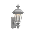 SNOC, JAMESTOWN - UPLIGHT WALL MOUNT WITH SMALL FINIAL 11412, OUTDOOR WALL LIGHTS
