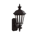 SNOC, JAMESTOWN - UPLIGHT WALL MOUNT WITH SMALL FINIAL 11412, OUTDOOR WALL LIGHTS