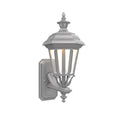 SNOC, JAMESTOWN - UPLIGHT WALL MOUNT WITH SMALL FINIAL 11412, OUTDOOR WALL LIGHTS