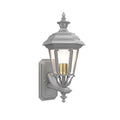 SNOC, JAMESTOWN - UPLIGHT WALL MOUNT WITH SMALL FINIAL 11412, OUTDOOR WALL LIGHTS
