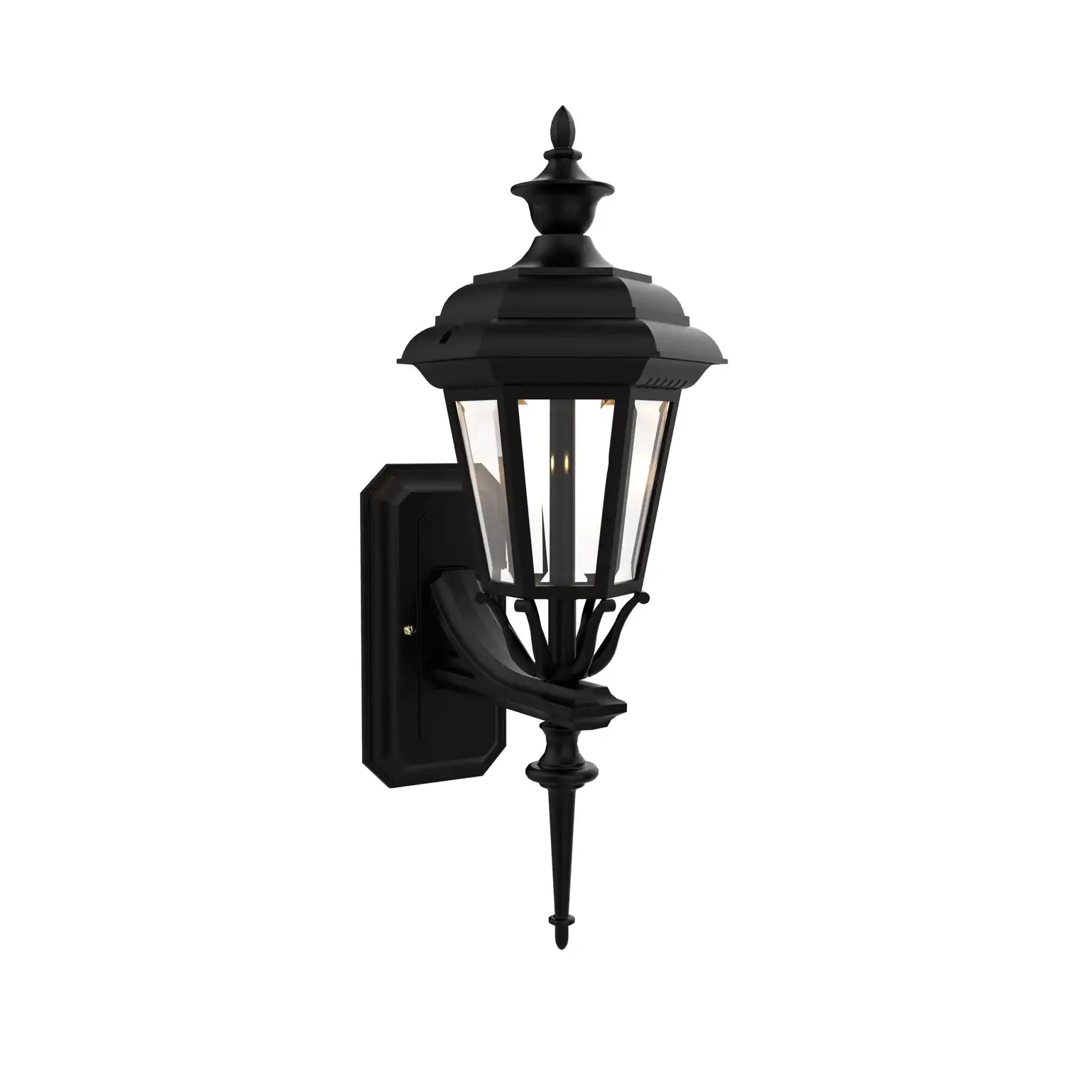 SNOC, JAMESTOWN - WALL MOUNT UP WITH ROD SMALL 11413, OUTDOOR WALL LIGHTS
