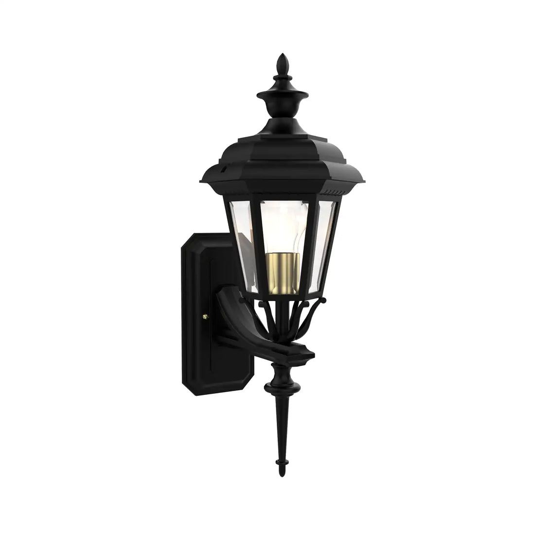 SNOC, JAMESTOWN - WALL MOUNT UP WITH ROD SMALL 11413, OUTDOOR WALL LIGHTS