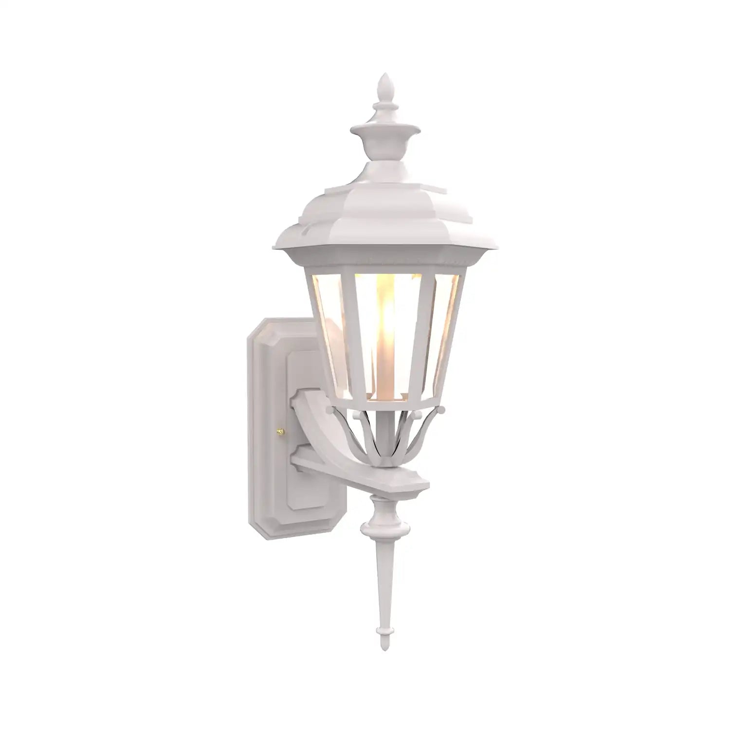 SNOC, JAMESTOWN - WALL MOUNT UP WITH ROD SMALL 11413, OUTDOOR WALL LIGHTS