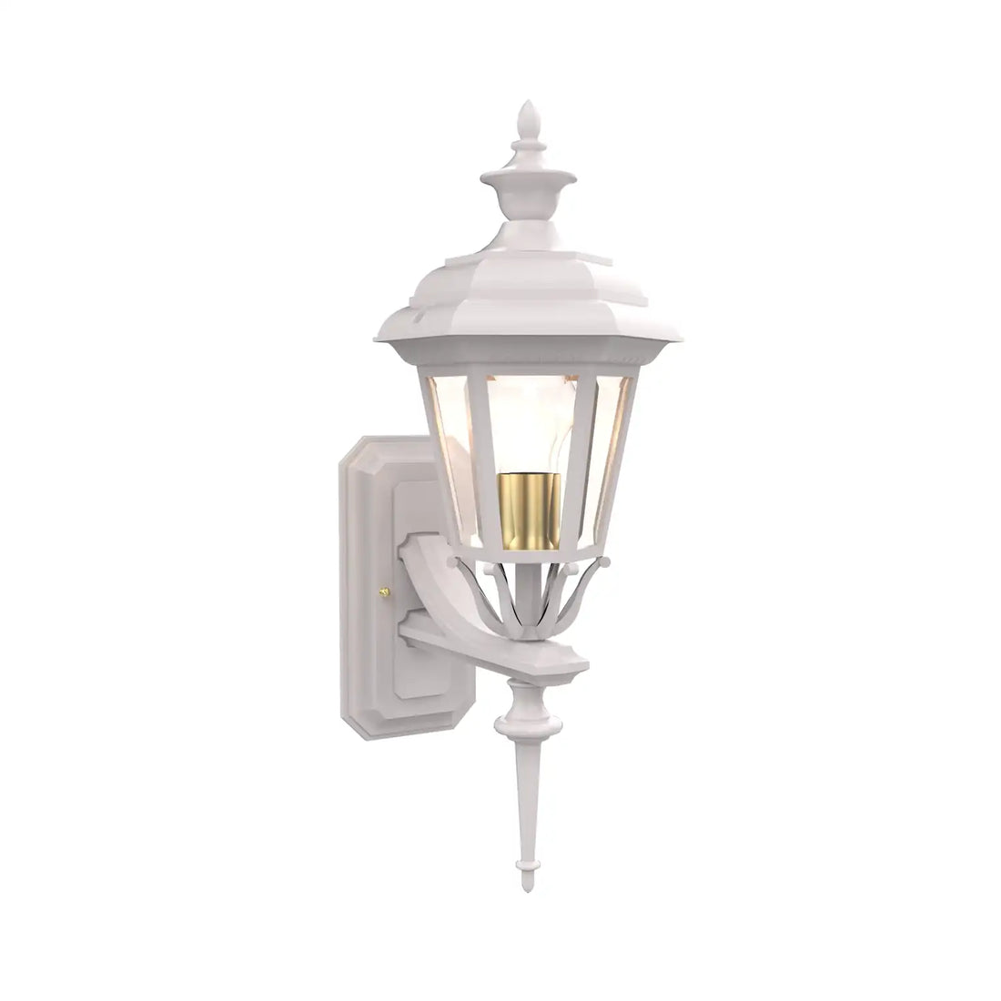 SNOC, JAMESTOWN - WALL MOUNT UP WITH ROD SMALL 11413, OUTDOOR WALL LIGHTS